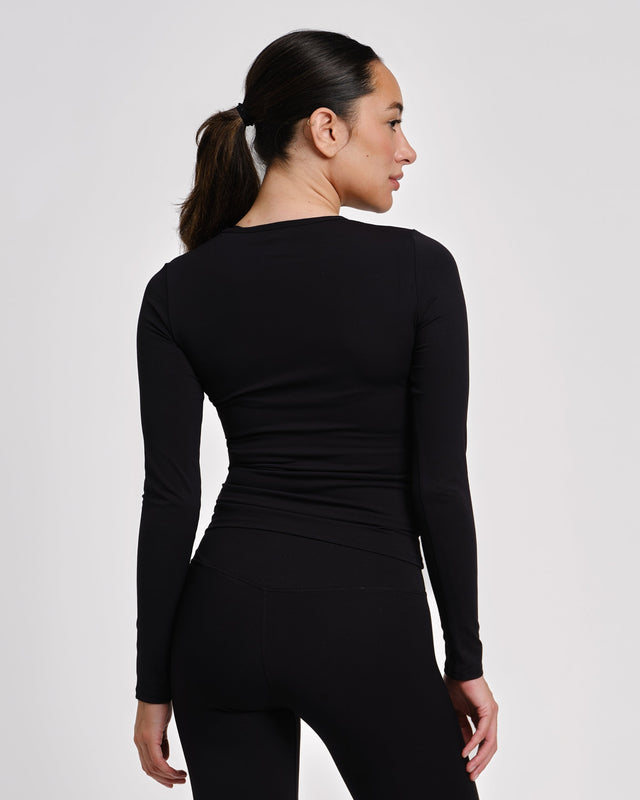 Caged Long Sleeves Aspire - Black