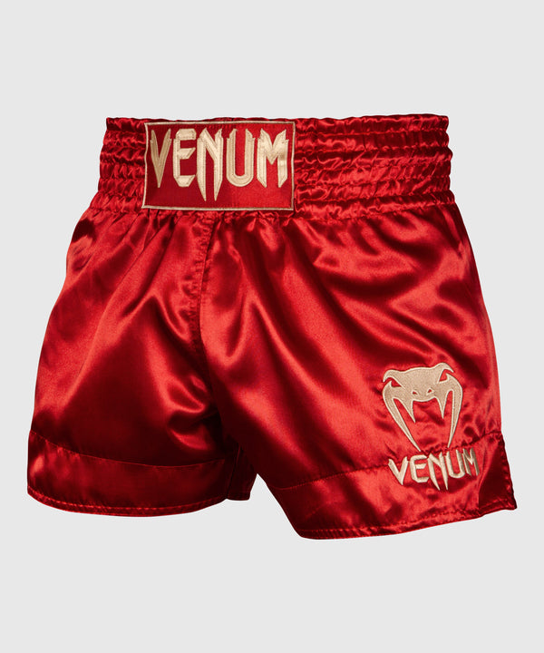 Shorts de kickboxing Venum Classic – Rouge/Or
