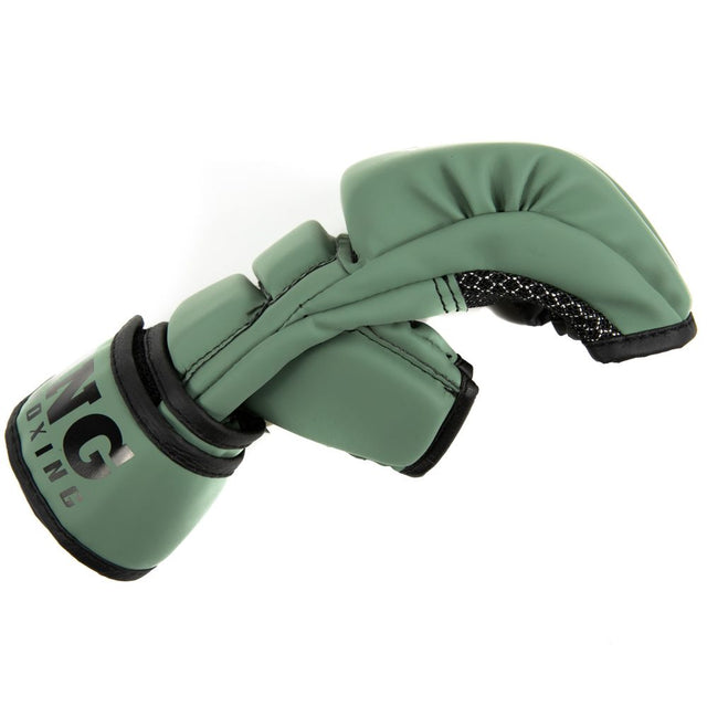 King Pro Boxing MMA Gloves Revo - Khaki Green
