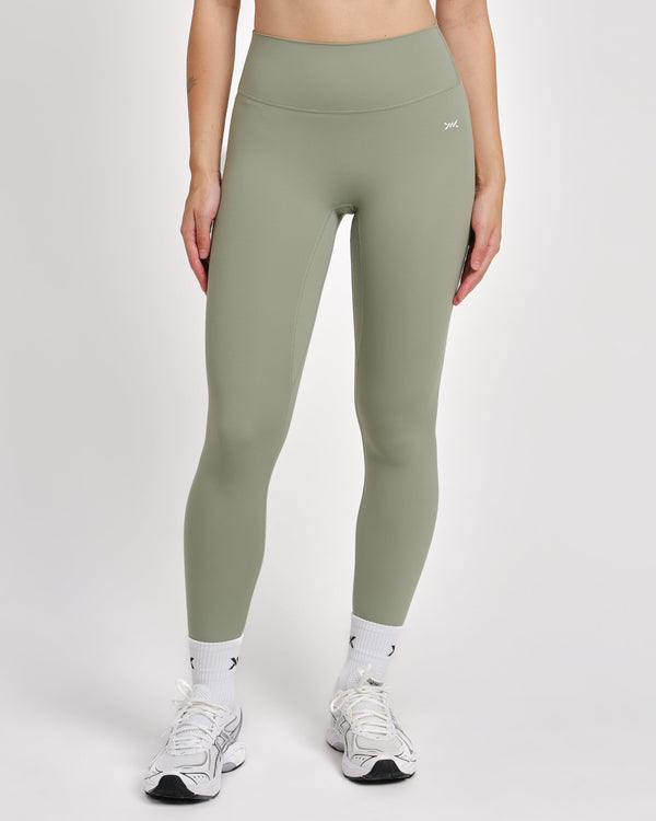 Caged Aspire Leggings – Sage Green
