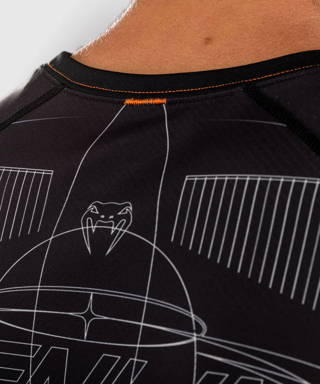 Venum Rashguard Short Sleeve Eclipse - Black