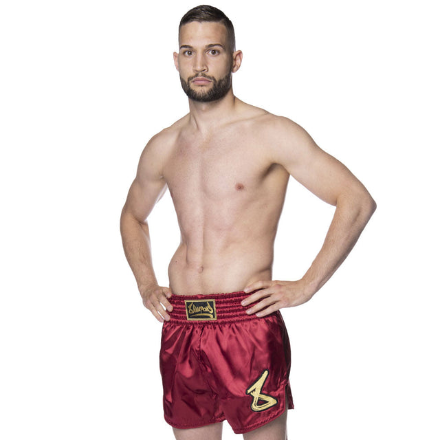 8 WEAPONS Muay Thai Shorts Strike – Bordeaux