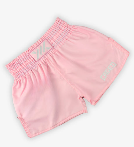 Muay Thai trenky Caged Classic – Baby růžové, dámské