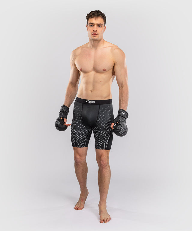 Venum Compression shorts & spats Midnight Fury – Black/Grey/Silver
