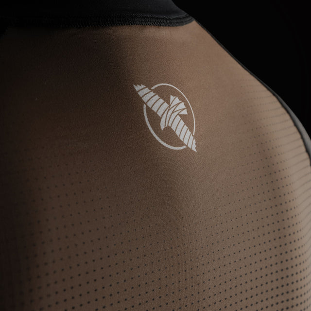 Hayabusa Rashguard Pro Ranked Long Sleeve Women's – Brown