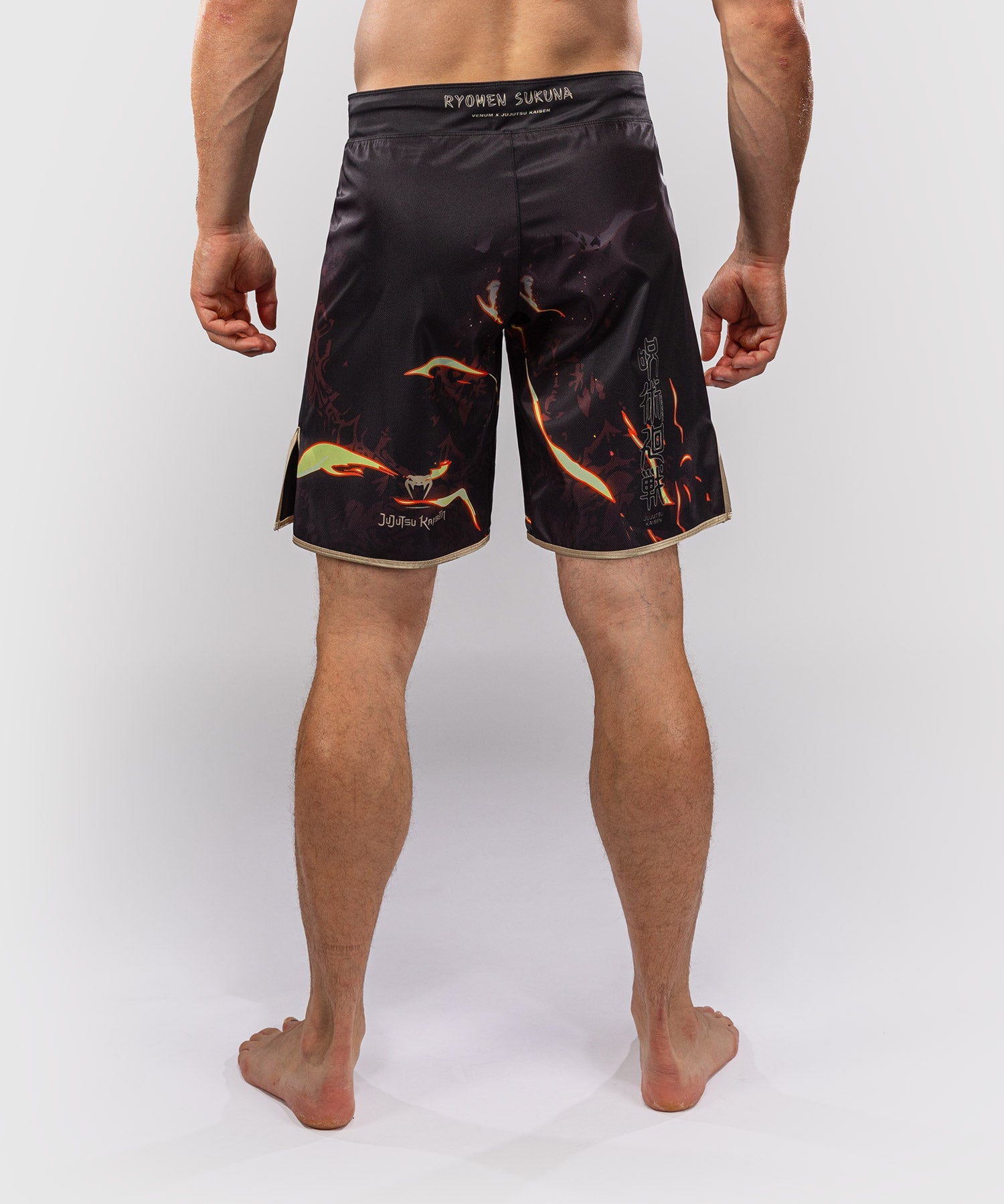 Venum MMA Shorts x Jujutsu Kaisen Sukuna - Black/Beige