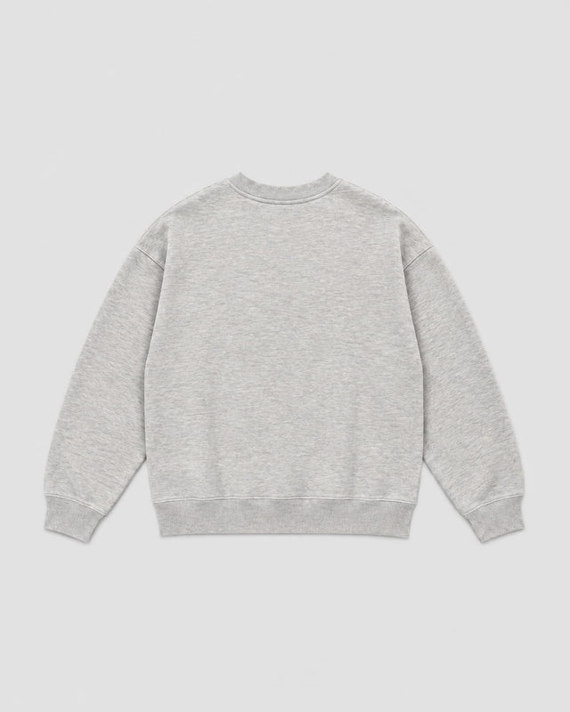 Caged Sweater Varsity – Grey Marl