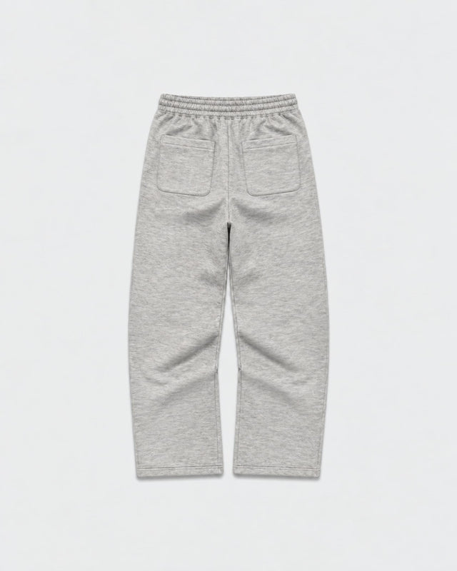 Caged Varsity Joggers – Grey Marl