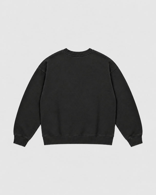 Caged Sweater Varsity – Black