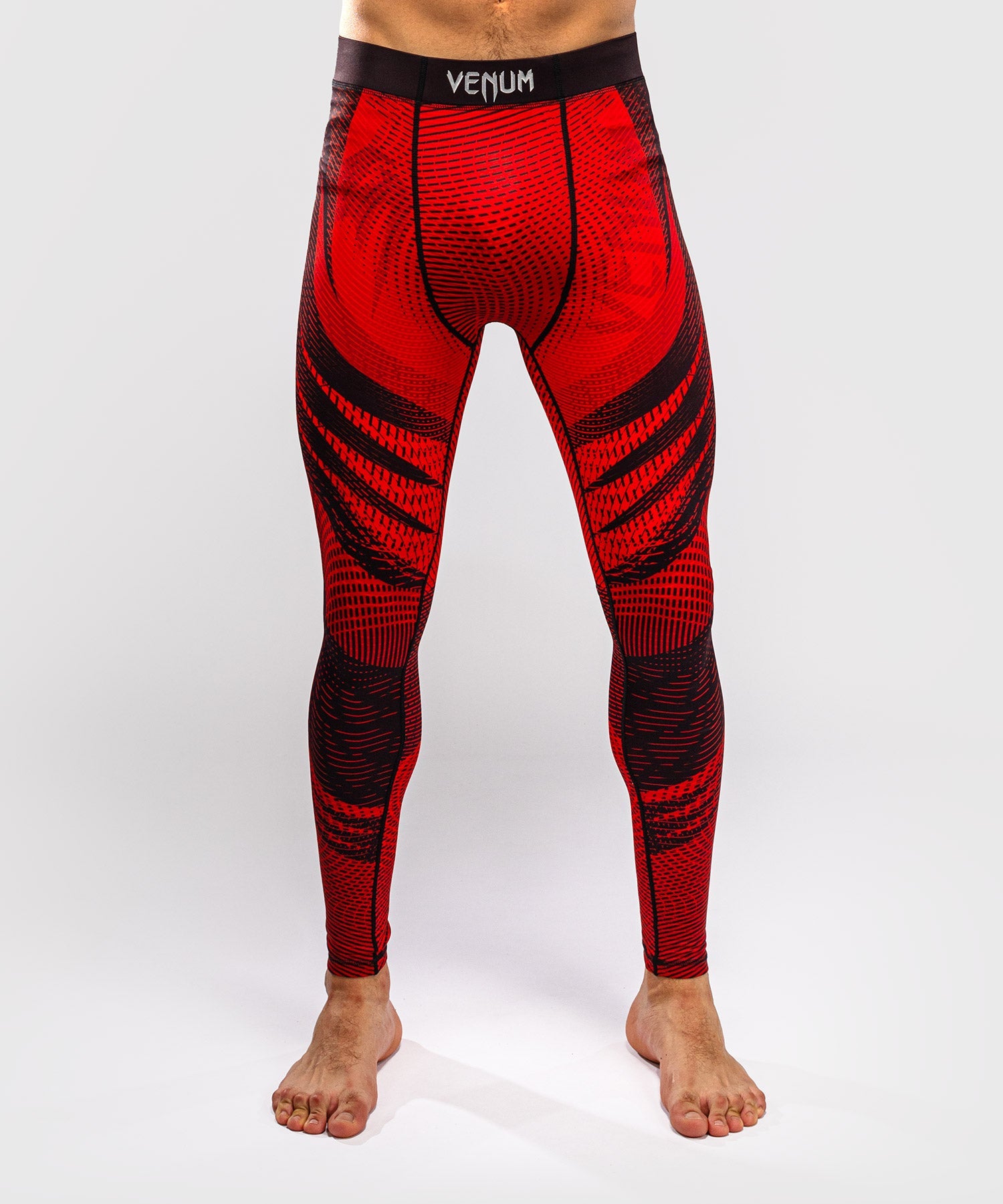Venum Compressie Shorts Galactic 3.0 Spats - Rood/Zilver