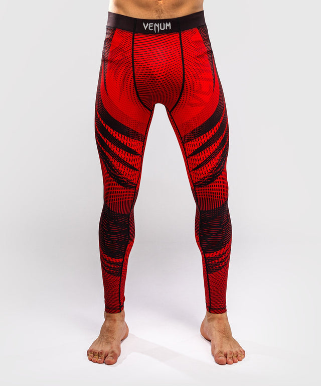 Venum Compressie Shorts Galactic 3.0 Spats - Rood/Zilver