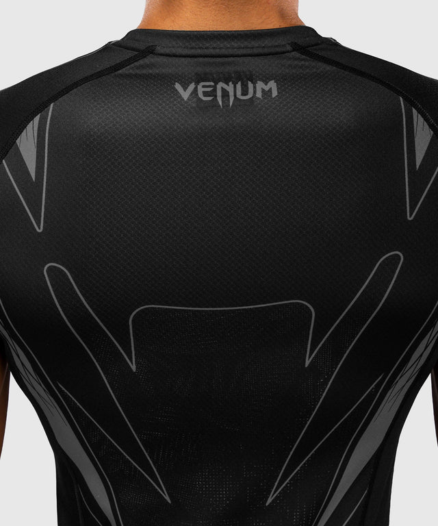 Venum Rashguard Amazonia Reborn Korte Mouwen - Zwart/Grijs