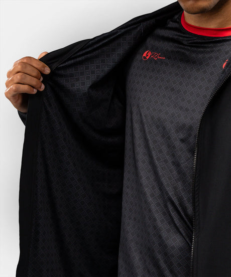 Chaqueta Venum x Roger Gracie Signature – Negro/Rojo