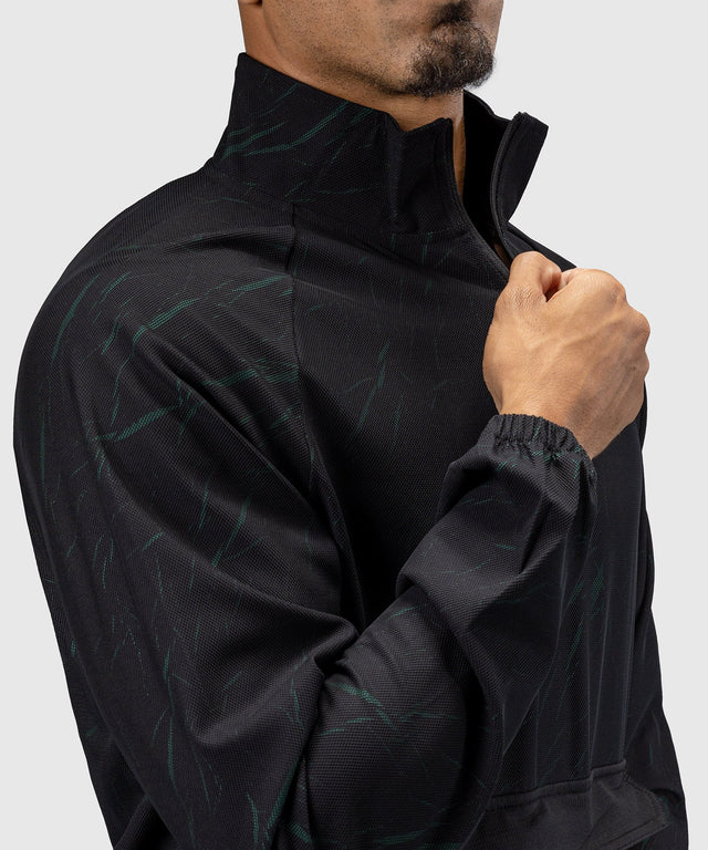 Venum Trooper Training Jacket – Black/Forest Green