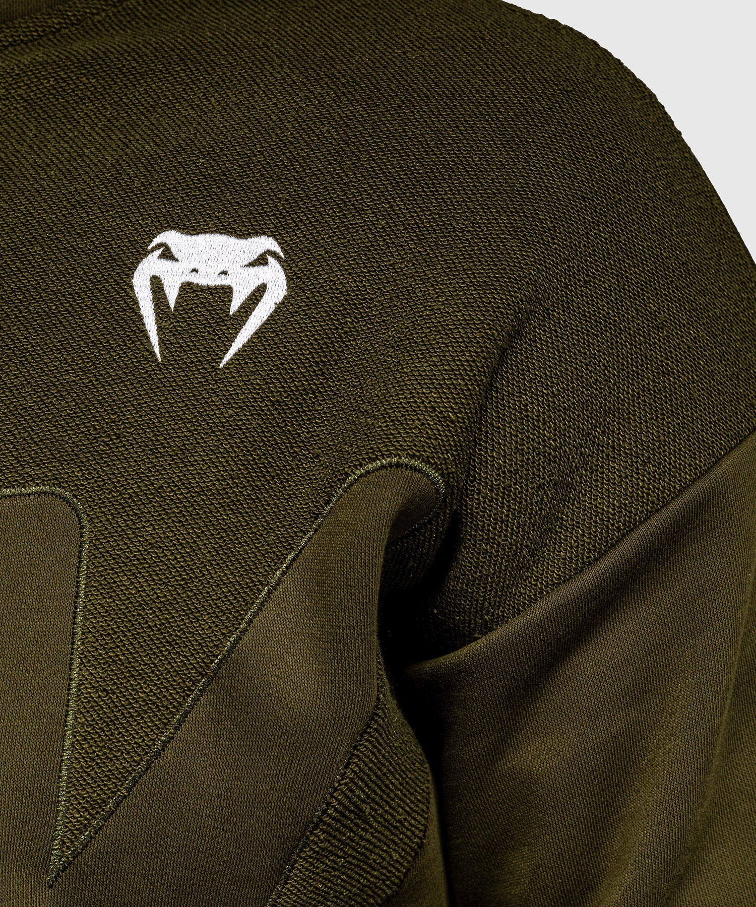 Venum Attack Fleece & Weave Training Jacket – Khaki