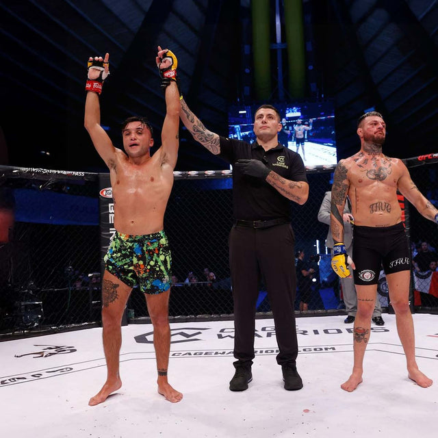 Phantom Athletics MMA Shorts Fusion Splatter – Black/Neon