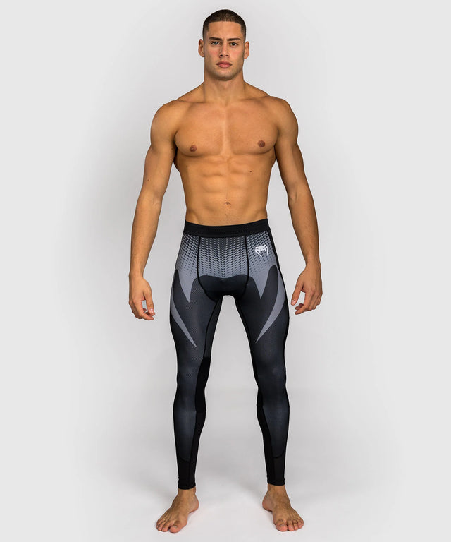 Spodnie spats Venum No Gi – Czarne/Srebrne