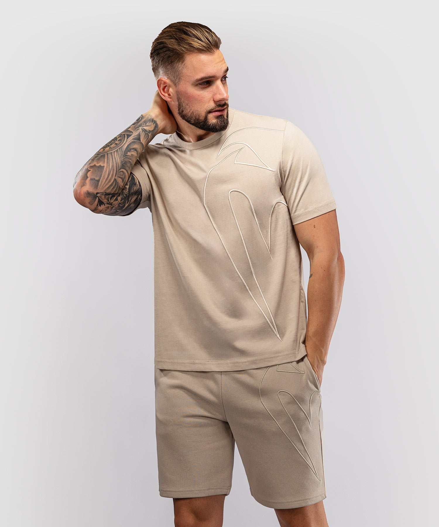 Venum T-Shirt Giant 3D – Light Beige