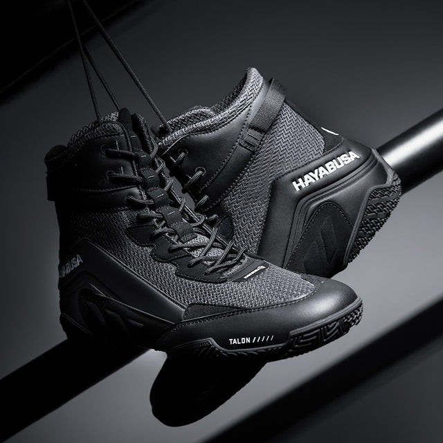 Hayabusa Talon Boxing Shoes - Black