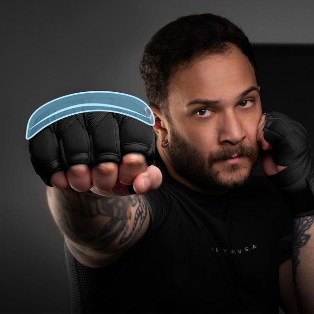 Hayabusa Hand Wraps Knuckle Guard – Black