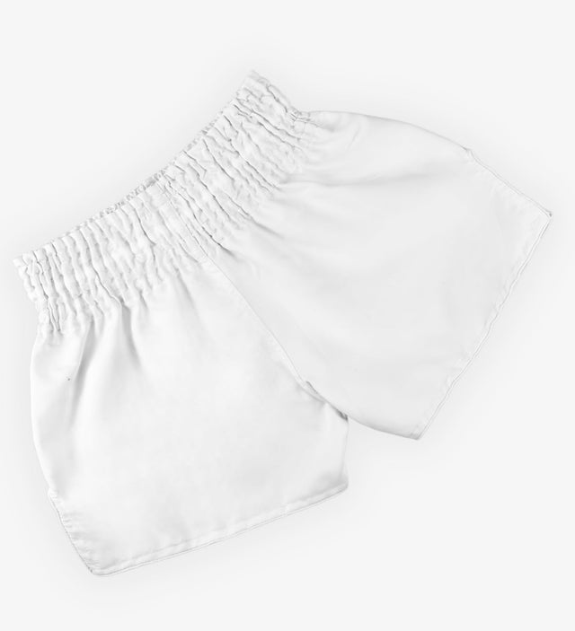 Caged Classic Muay Thai Shorts - White