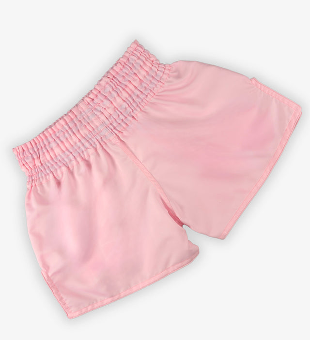 Caged Classic Muay Thai Shorts - Light Pink