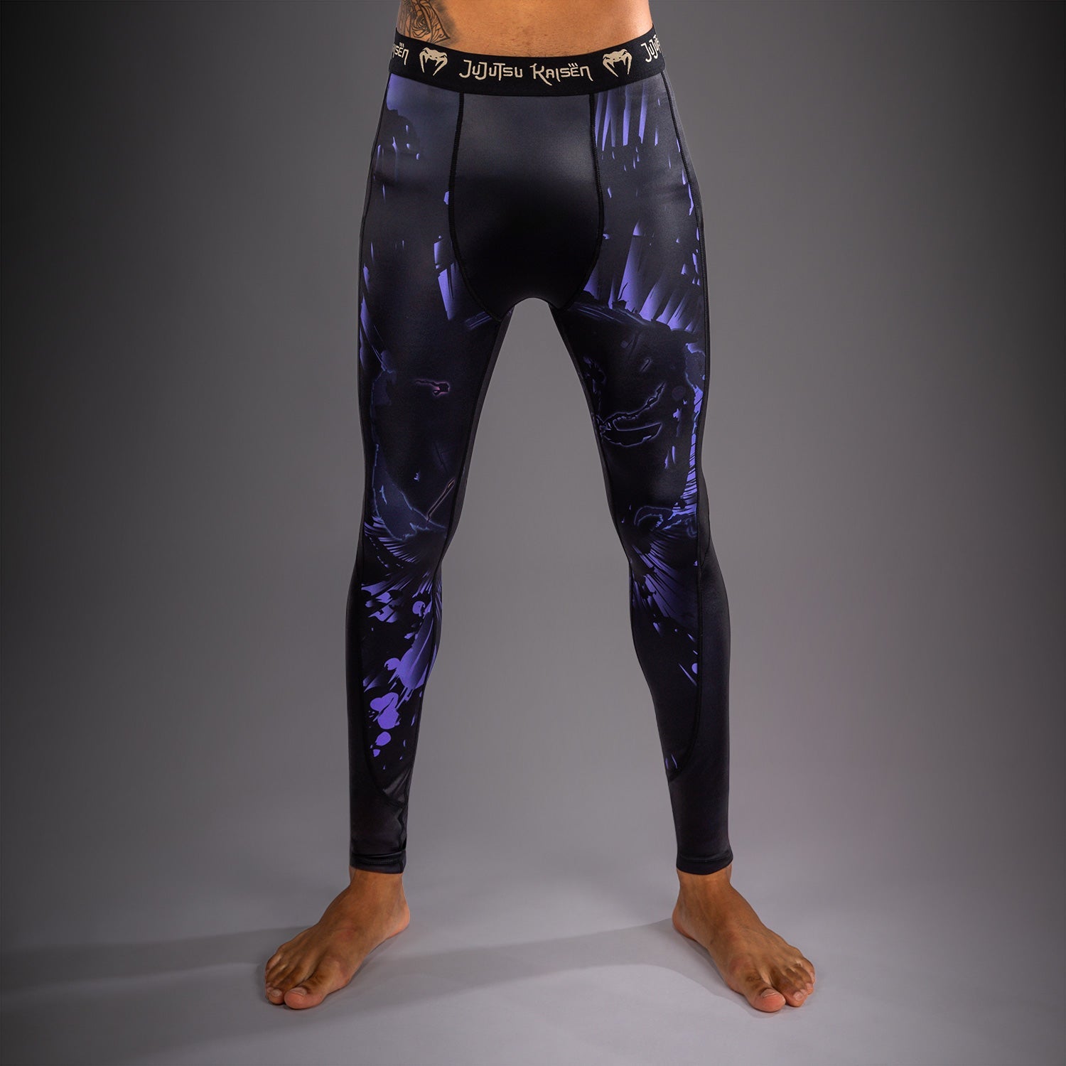 Venum Compressie Shorts x Jujutsu Kaisen Gojo - Paars