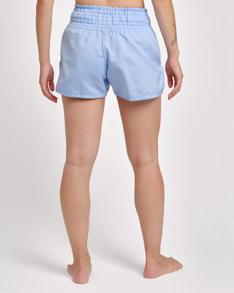 Caged Muay Thai Shorts Classic - Light Blue Women