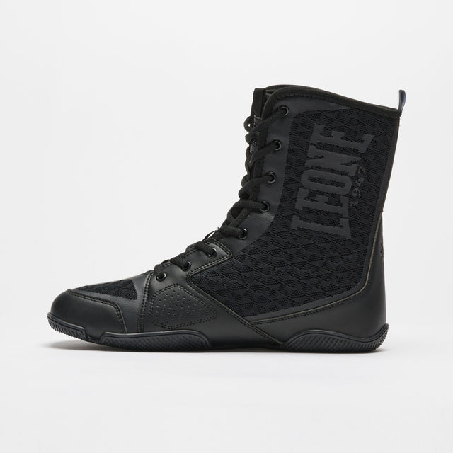 Leone Boxing Shoes Professional - Black