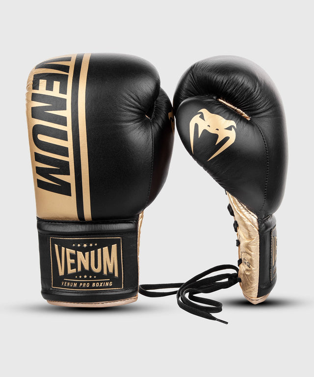 Venum Bokshandschoenen Shield - Zwart/Goud