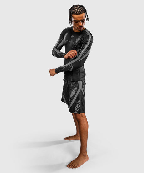 Rashguard Venum Amazonia Reborn Długie Rękawy – Czarny/Szary