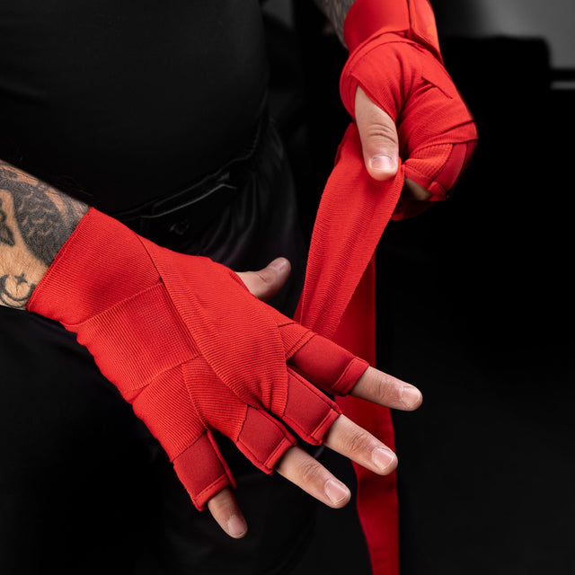 Hayabusa Hand Wraps Knuckle Guard – Red