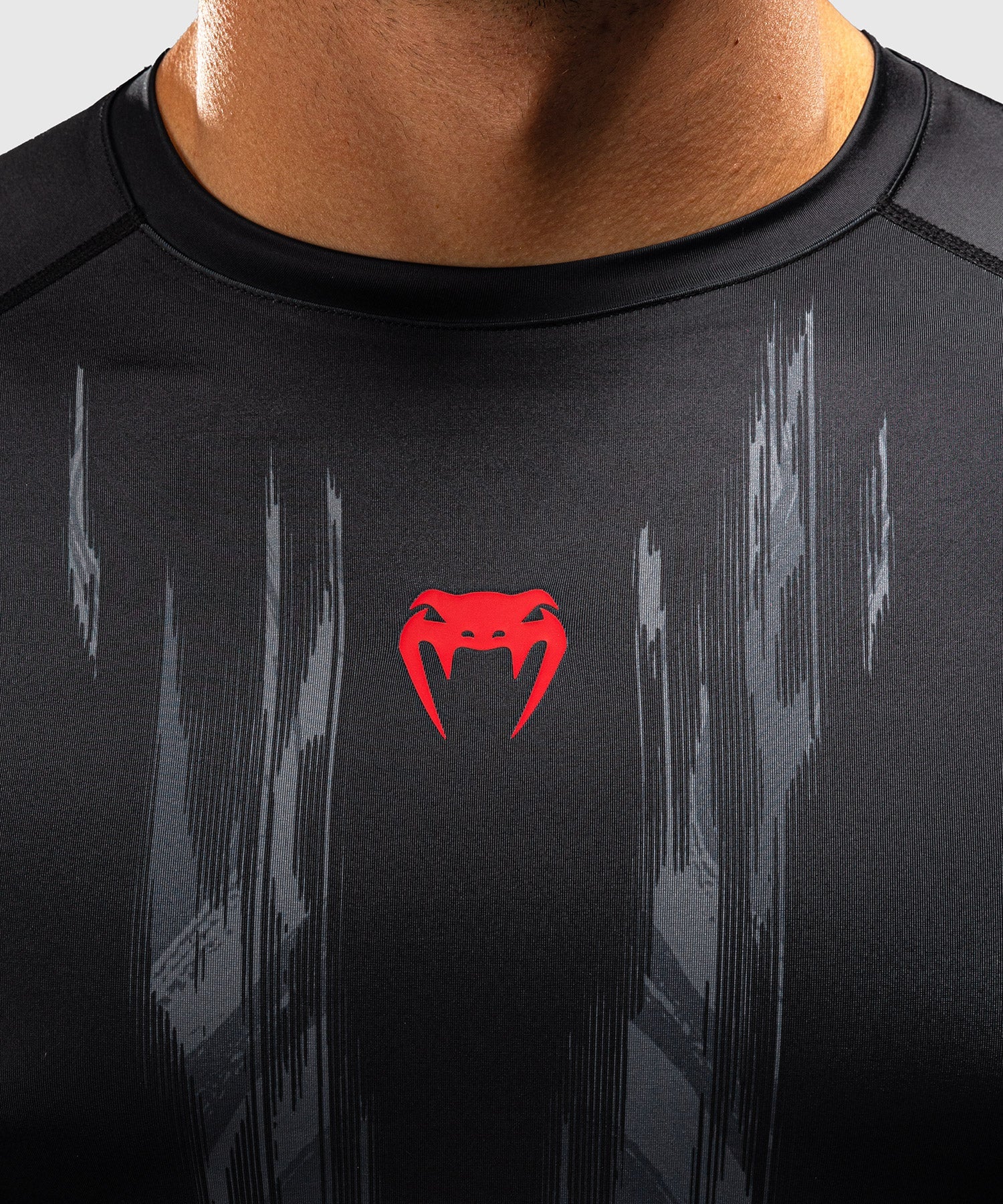 Venum Rashguard Demon Long Sleeves – Black/Grey