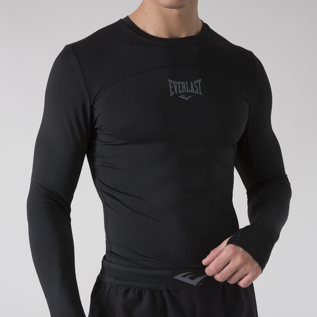 Everlast Rashguard Long Sleeve - Black