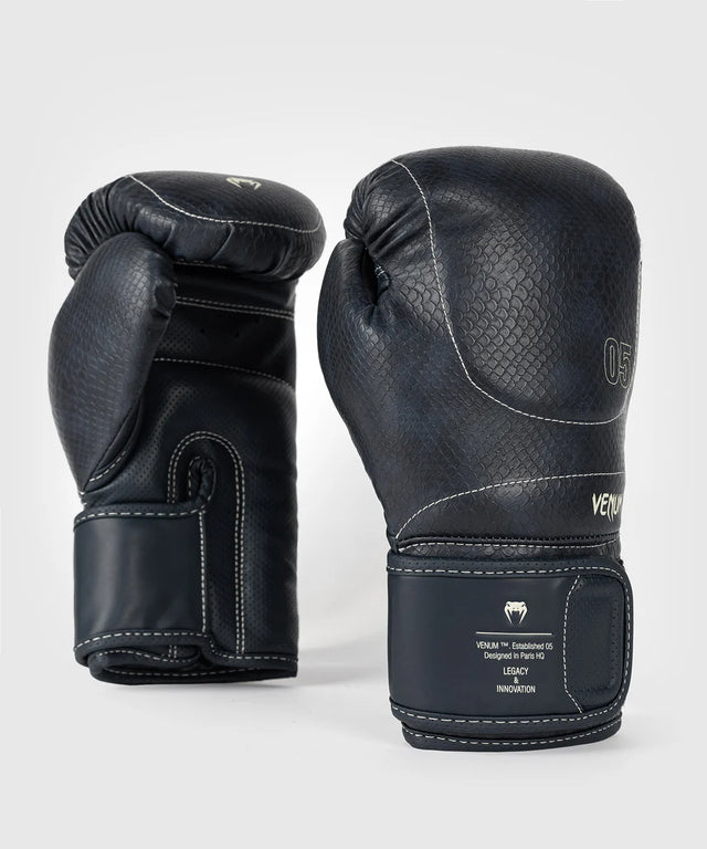 Venum Boxing Gloves Impact Evo Scales - Midnight Blue