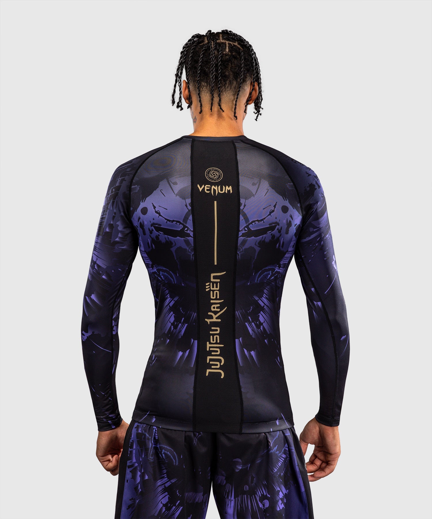 Venum Rashguard Long Sleeves Gojo Jujutsu Kaisen – Purple