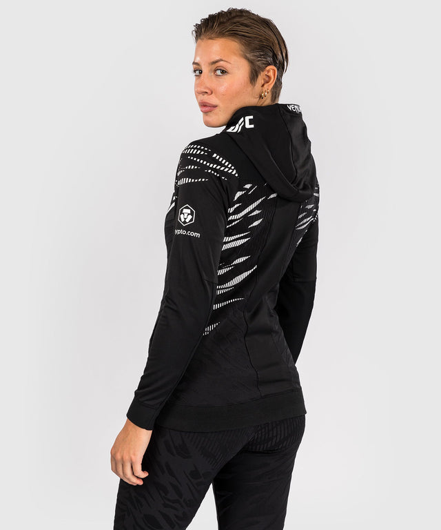 Felpa Venum UFC Fusion da donna Authentic Fight - Nero