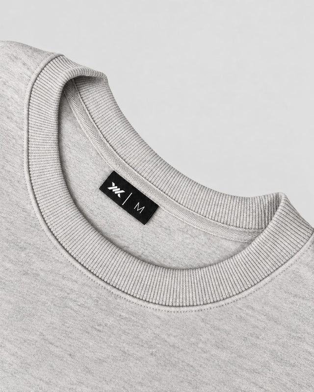 Caged Sweater Varsity – Grey Marl