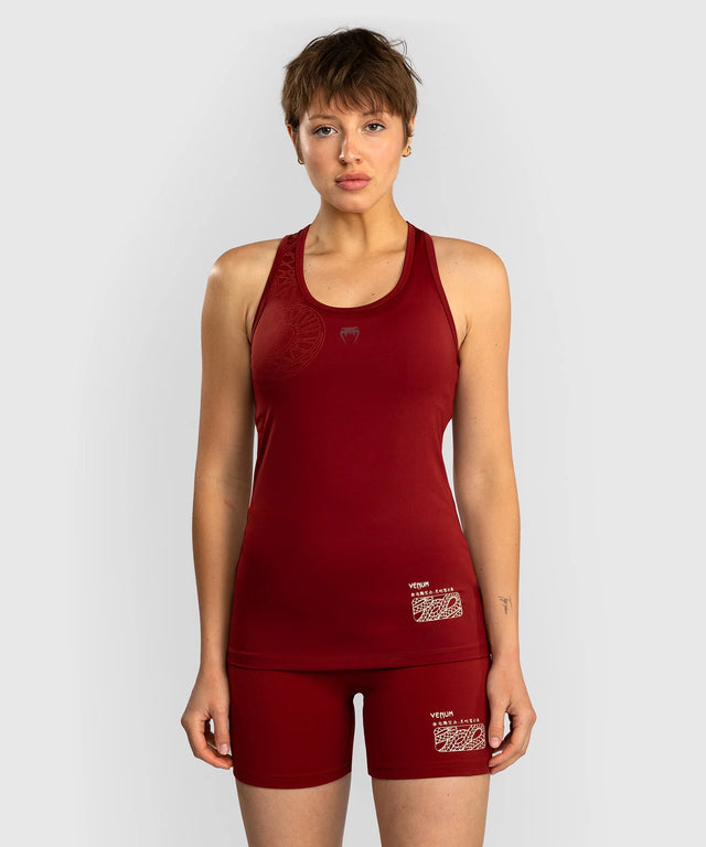 Venum Women's Tank Top Serpenti - Burgundy
