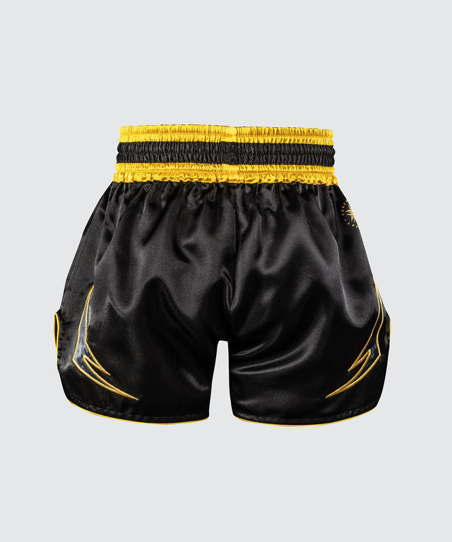 Venum Muay Thai Shorts Bangkok Fury – Black/Gold