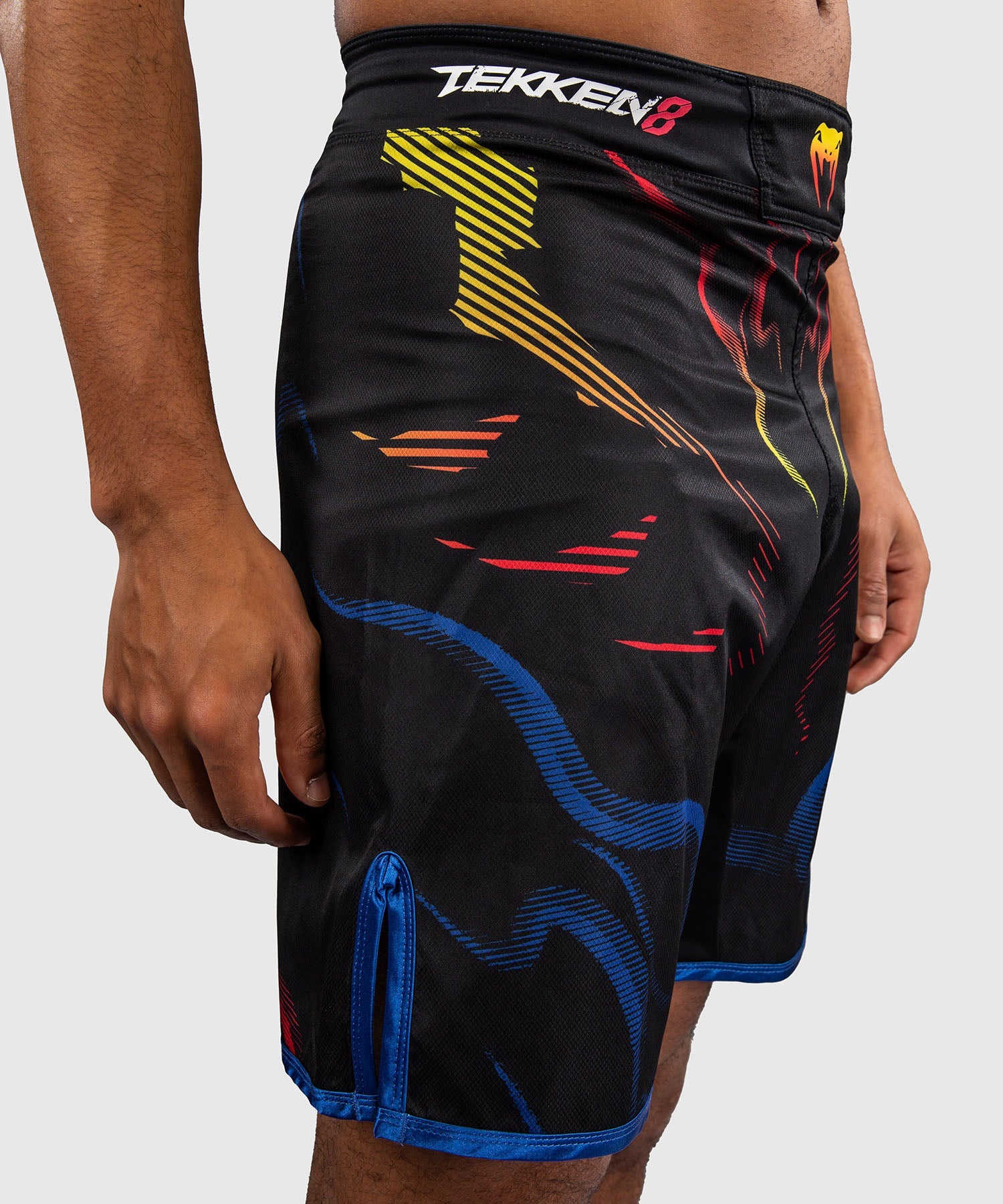 Venum MMA Shorts x TEKKEN 8 Yoshimitsu – Black/Orange