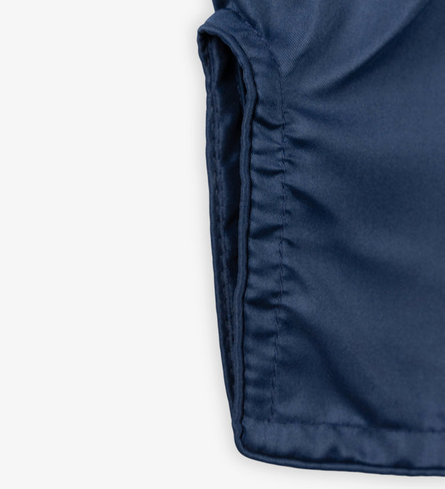 Caged Muay Thai Shorts Classic - Navy Blauw/Wit vrouw