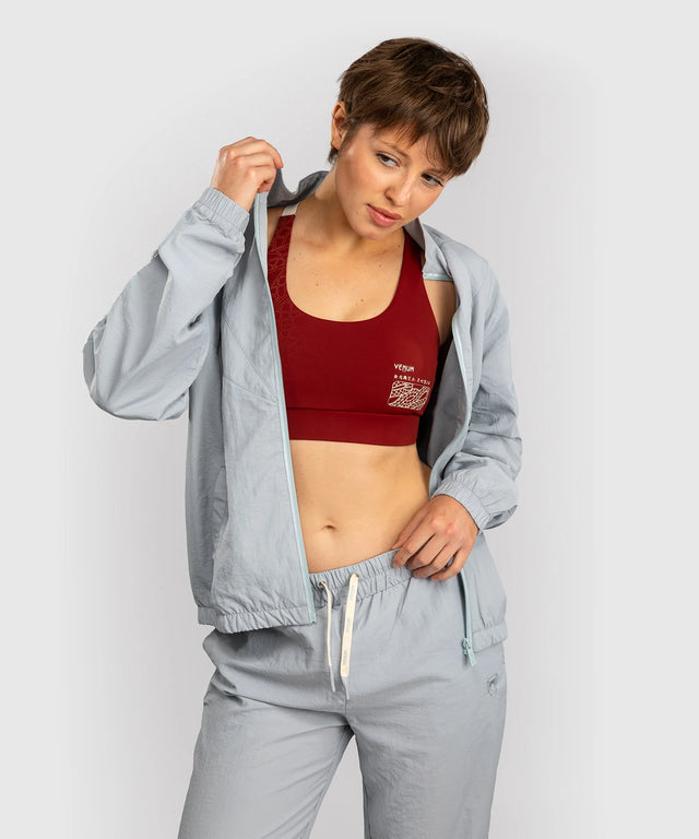 Venum Women's Training Jacket Vectra - Storm Blue