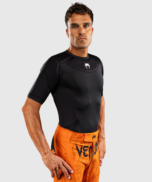 Venum T-Shirt MX Basics Beschermend - Zwart/Wit