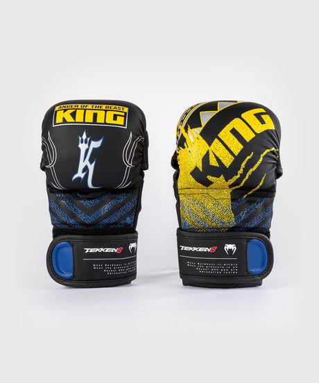 Rękawice MMA Venum x TEKKEN 8 King – Czarny/Żółty