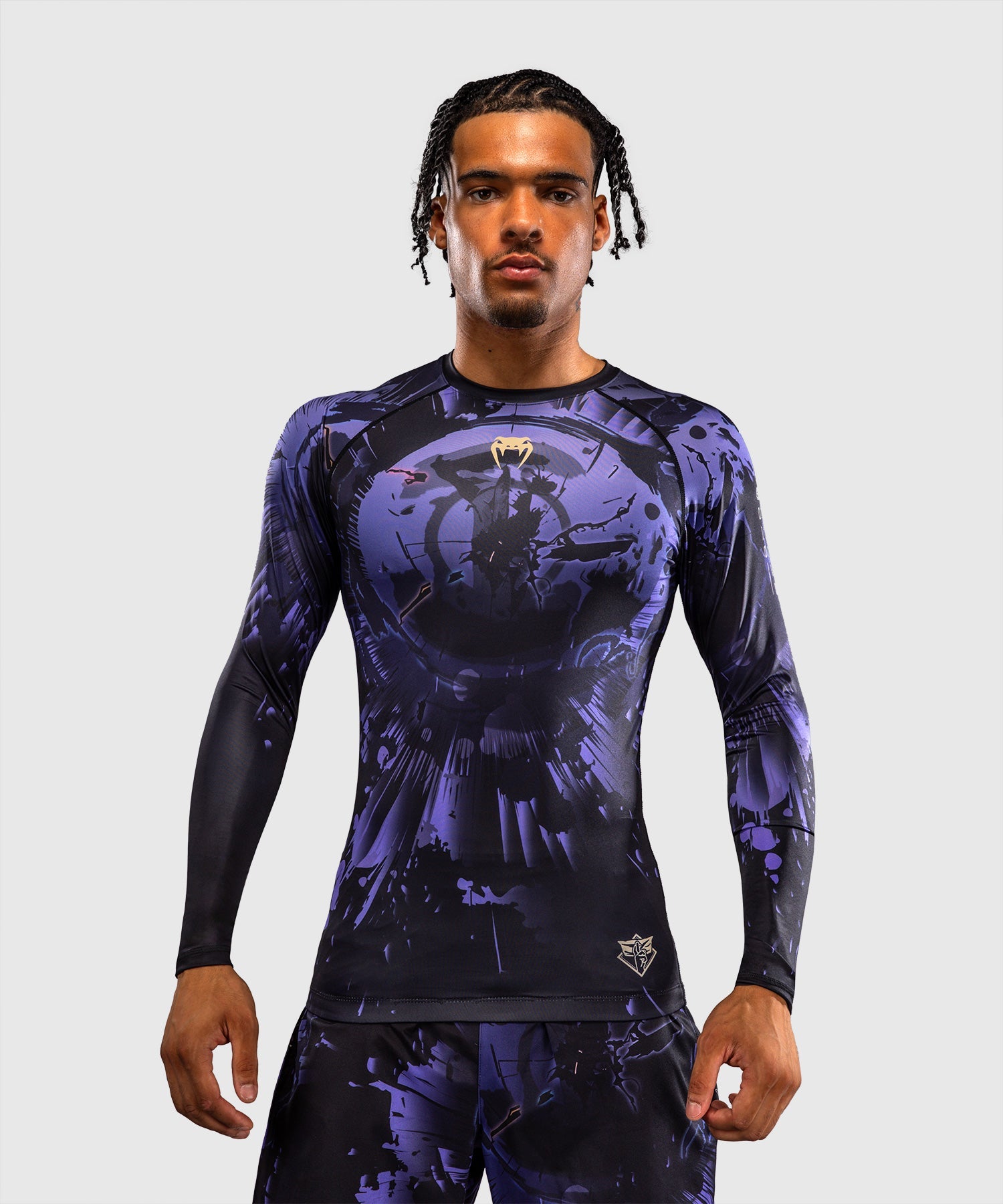 Venum Rashguard Long Sleeves Gojo Jujutsu Kaisen – Purple