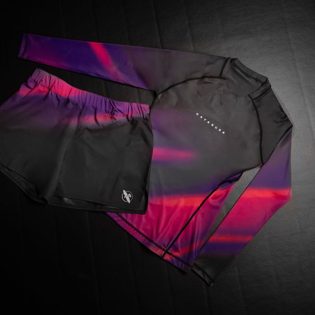 Hayabusa Rashguard Apex Nova Long Sleeves Women's – Purple