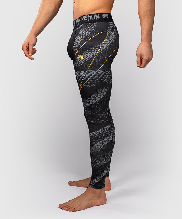 Venum Compression Shorts & Spats Matupa – Black/Grey/Gold