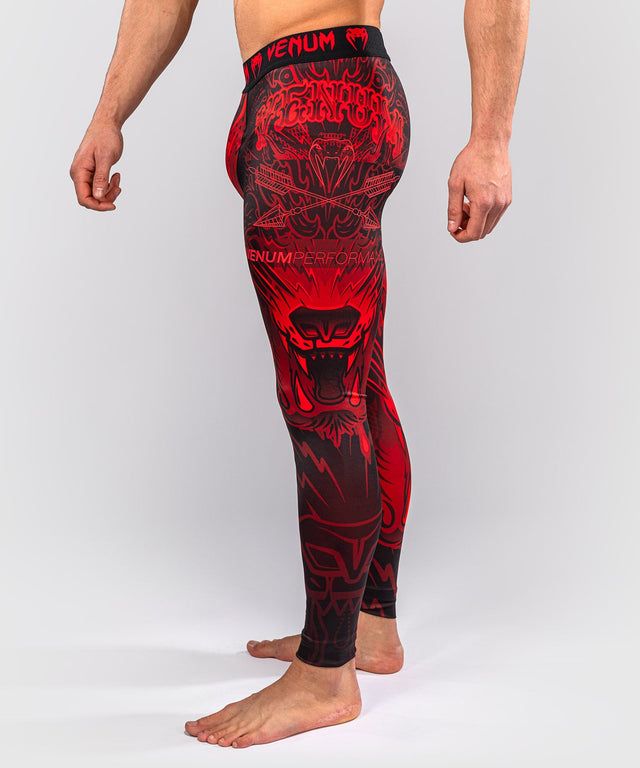 Venum Compression shorts & spats Wolf Atak - Black/Red