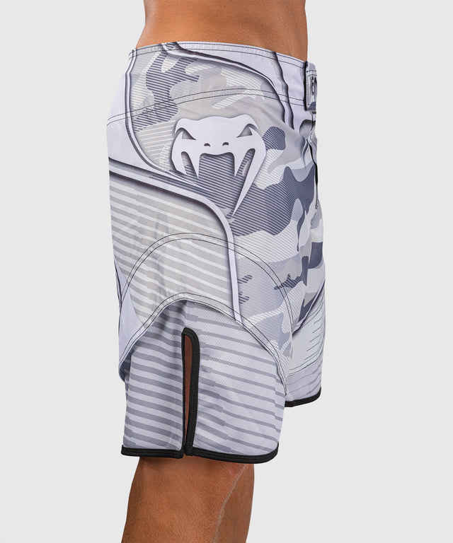 Venum MMA Shorts Camo Hero – White/Light Grey